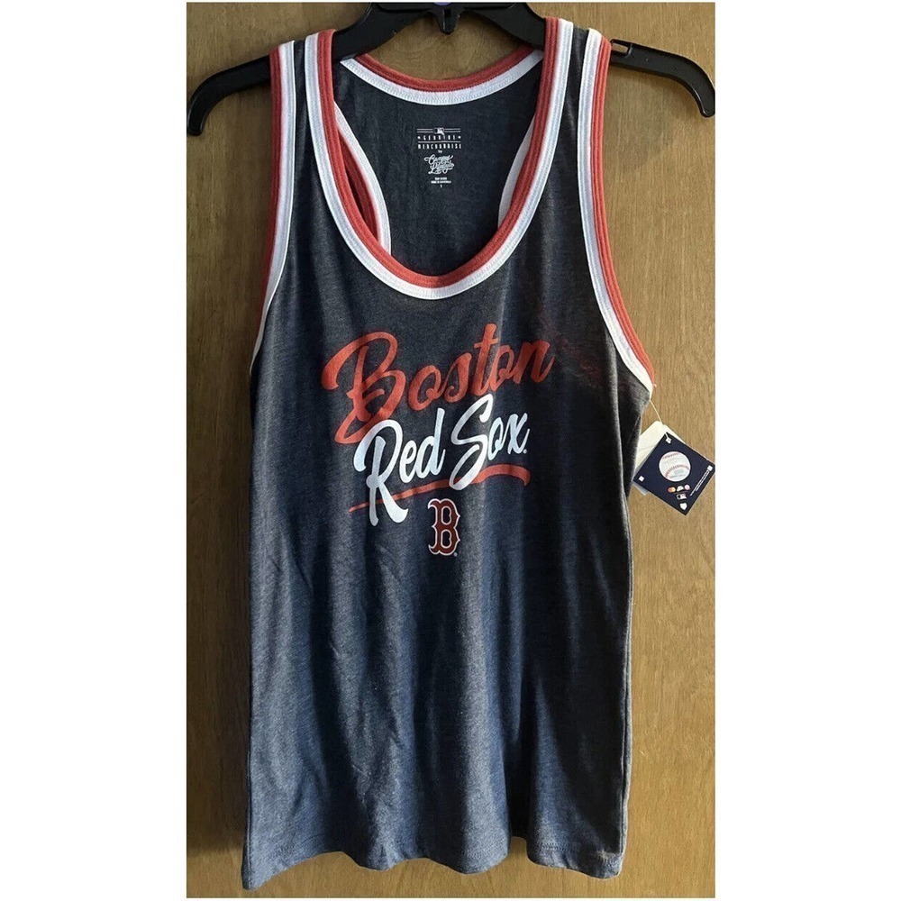 Majestic Women's Tank Top Boston Red Sox Baseball small